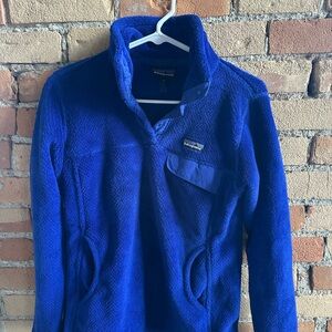 Patagonia Royal Blue Fleece Jacket